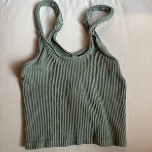 Out from under urban outfitters tank top teal blue green size XS